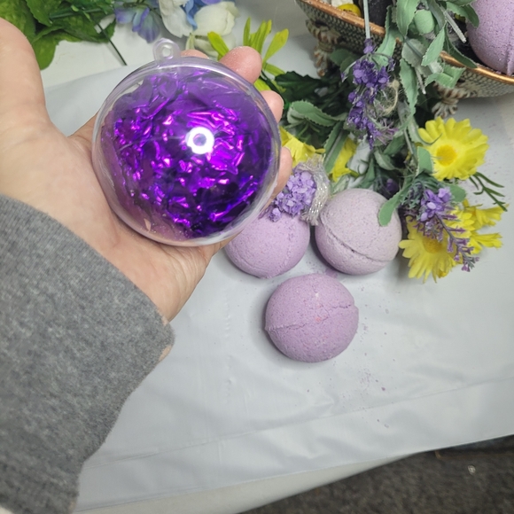 5 Bath bombs heavy scented lavender - Picture 12 of 15